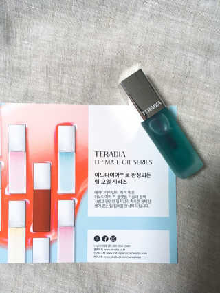 테라다이아 립 메이트 오일 — 5점을 준 리뷰어가 2018년 6월 올린 사용 사진