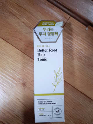달리프 클로렐라 베러 루트 헤어토닉 100ml — 4점을 준 리뷰어가 2020년 2월 올린 사용 사진