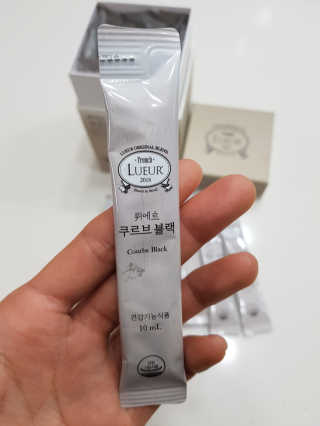 [하우투잇] 뤼에르 쿠르브 블랙 10ml x 30포 총 300ml — 5점을 준 리뷰어가 2020년 3월 올린 사용 사진
