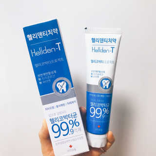 헬리덴티 치약 - 헬리코박터 균을 싹! 헬리덴티 치약 120g — 5점을 준 리뷰어가 2017년 3월 올린 사용 사진