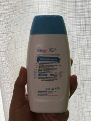 세바메드 베이비 바디워시 200ml — 3.5점을 준 리뷰어가 2020년 1월 올린 사용 사진