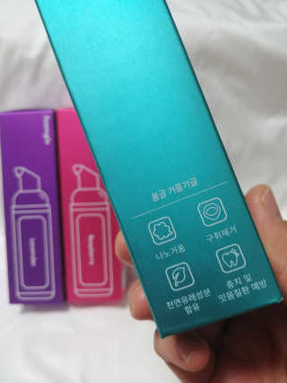 폼글 I foamgle [폼글] 거품가글 50ml 3종 - 민트, 라벤더, 라즈베리 — 5점을 준 리뷰어가 2019년 11월 올린 사용 사진