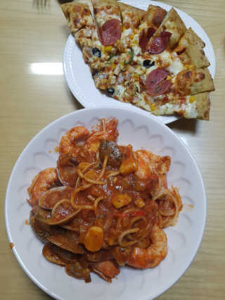올리타리아 올리브오일 + 디마르티노 스파게티면 세트 — 5점을 준 리뷰어가 2019년 1월 올린 사용 사진
