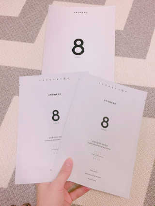 누메로 8 클리어링 모이스처 마스크팩 — 4.5점을 준 리뷰어가 2016년 12월 올린 사용 사진