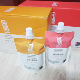 자연원 복다방 2종 100ml 10포씩 — 4.5점을 준 리뷰어가 2018년 12월 올린 사용 사진