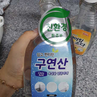 [제타매직클리너] 베이킹소다,구연산 2종set — 5점을 준 리뷰어가 2019년 7월 올린 사용 사진