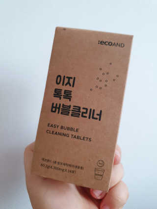 [에코앤드]이지톡톡 버블클리너 1종세척제 — 5점을 준 리뷰어가 2019년 6월 올린 사용 사진