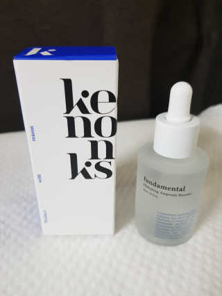 키노닉스 펀더멘탈 하이드레이팅 앰플 부스터 — 5점을 준 리뷰어가 2019년 2월 올린 사용 사진