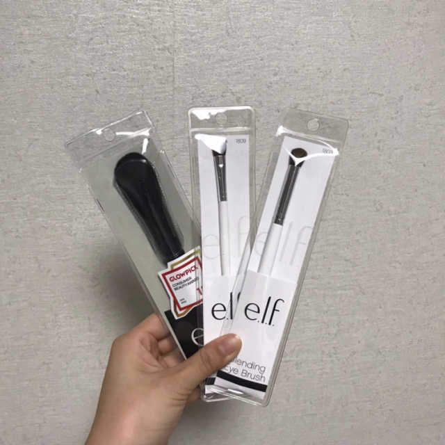 엘프 블러쉬, 블랜딩 아이, 디파이닝 아이 브러쉬 3종 리뷰 사진