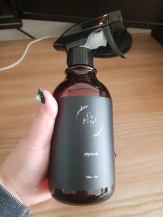 아임파인 편백수원액 피톤치드 스프레이 500ml — 5점을 준 리뷰어가 2018년 12월 올린 사용 사진