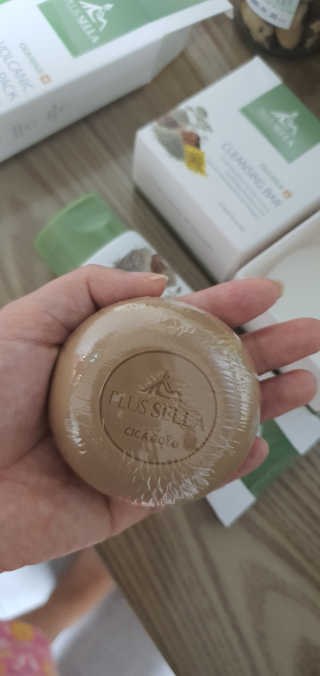 플러스셀라 시카골드 클렌징바 화산재팩 세트 — 4점을 준 리뷰어가 2020년 1월 올린 사용 사진