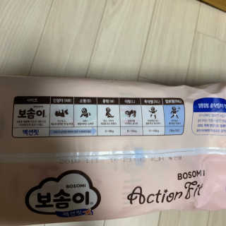 보솜이 액션핏 팬티형 — 5점을 준 리뷰어가 2019년 3월 올린 사용 사진