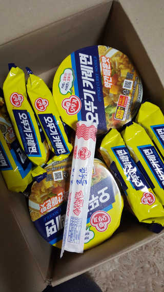 오뚜기카레면 2차 모집 — 1점을 준 리뷰어가 2019년 1월 올린 사용 사진
