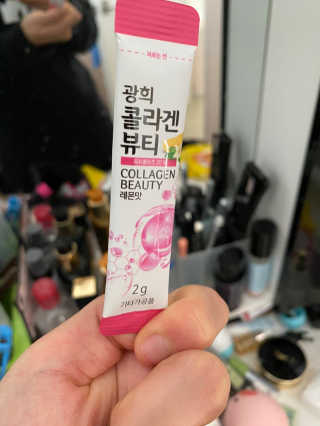 광희생활건강 광희 콜라겐뷰티 — 3.5점을 준 리뷰어가 2020년 1월 올린 사용 사진