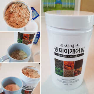 (주)이스터비엔에프 식사대용선식 원데이케어밀 1KG 대용량 — 5점을 준 리뷰어가 2019년 1월 올린 사용 사진
