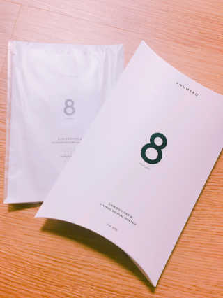 누메로 8 클리어링 모이스처 마스크팩 — 3.5점을 준 리뷰어가 2016년 12월 올린 사용 사진