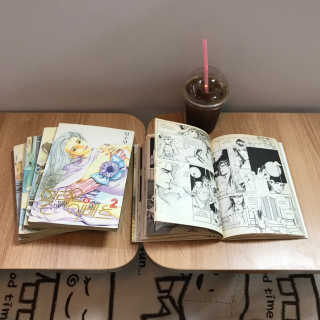 [공간 만화카페] 1인당 3시간 이용+음료 1잔, 2인Set — 4점을 준 리뷰어가 2019년 5월 올린 사용 사진