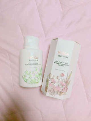 HOSA BODY WASH+BODY LOTION — 4.67점을 준 리뷰어가 2018년 4월 올린 사용 사진