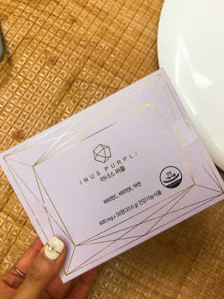 이너스코리아 이너스퍼플 — 3점을 준 리뷰어가 2019년 8월 올린 사용 사진