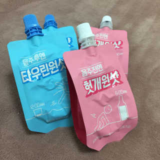 천호식품 숙취해서 헛개원샷, 타우린원샷 술푼너에게 — 3.83점을 준 리뷰어가 2017년 12월 올린 사용 사진