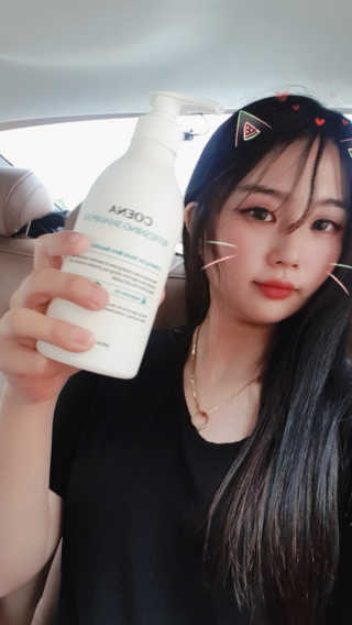코에나샴푸 500ml — 5점을 준 리뷰어가 2019년 7월 올린 사용 사진