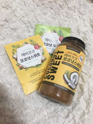 에버코코 코코넛 슈가 — 5점을 준 리뷰어가 2019년 7월 올린 사용 사진