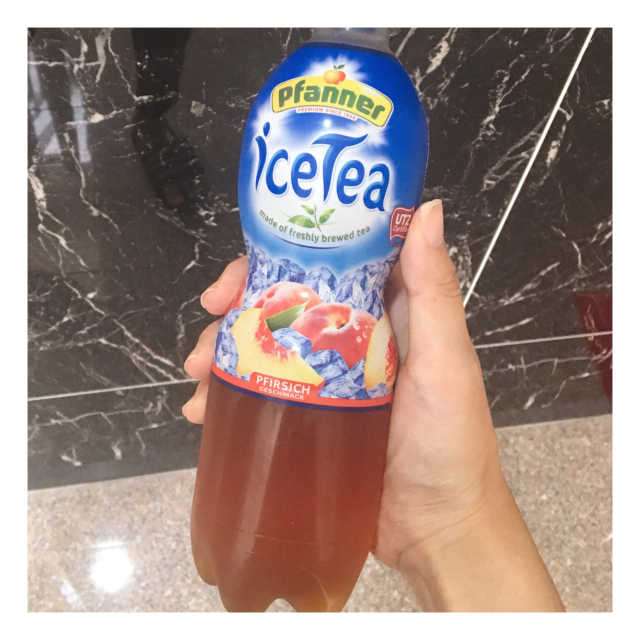 패너 복숭아 아이스티 리뷰 사진