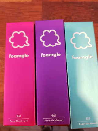 폼글 I foamgle [폼글] 거품가글 50ml 3종 - 민트, 라벤더, 라즈베리 — 4점을 준 리뷰어가 2019년 11월 올린 사용 사진