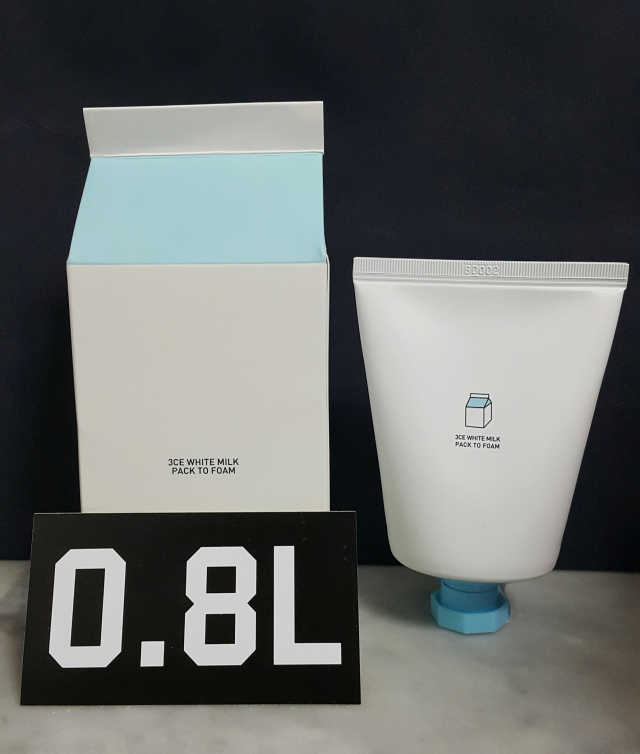 3CE 화이트 밀크 팩 폼 리뷰 사진
