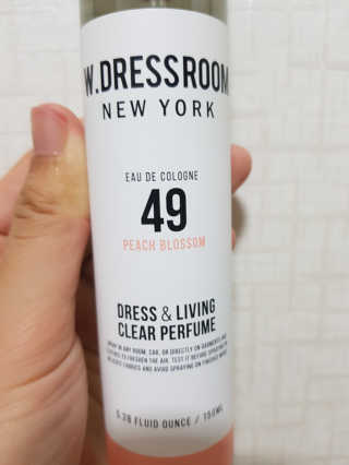 더블유드레스룸 드레스퍼퓸 150ml — 4.33점을 준 리뷰어가 2018년 8월 올린 사용 사진