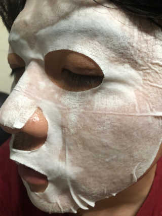 키노닉스 Querencia_Flawless 마스크팩 — 5점을 준 리뷰어가 2019년 4월 올린 사용 사진