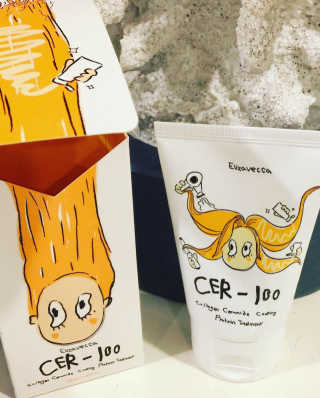 엘리자베카 엘리자 베카 밀키 피기 CER-100 헤어팩 — 5점을 준 리뷰어가 2018년 12월 올린 사용 사진
