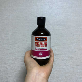 SWISSE 스위스 미셀라 메이크업 리무버 — 4점을 준 리뷰어가 2019년 12월 올린 사용 사진