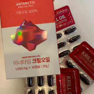 이너블릭 이너타임 크릴오일 — 4점을 준 리뷰어가 2019년 12월 올린 사용 사진