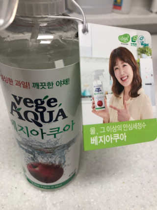 베지아쿠아 475ml + 리필 1000ml 1Set — 3점을 준 리뷰어가 2019년 7월 올린 사용 사진