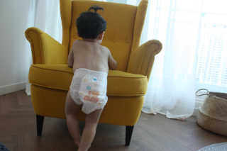 네추럴블라썸 NATURAL BLOSSOM 슈퍼 얇은 바지 기저귀 — 5점을 준 리뷰어가 2018년 8월 올린 사용 사진