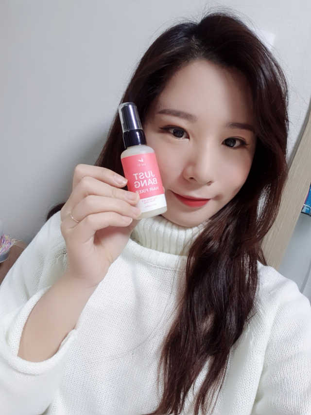 저스트뱅 헤어픽서 리뷰 사진
