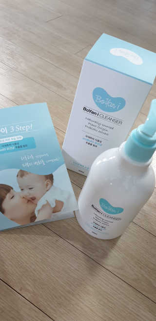 유산균하우스 [프로바이오닉] 보얀아이 클렌저 펌프형 — 4.5점을 준 리뷰어가 2019년 2월 올린 사용 사진