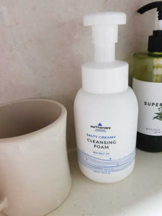 솔테라피 솔티 크리미 클렌징폼 300ml — 5점을 준 리뷰어가 2019년 4월 올린 사용 사진
