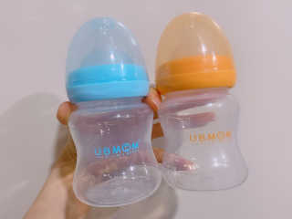 유비맘 신생아젖병 120ml 트리플팩_ 젖꼭지 포함 — 3점을 준 리뷰어가 2020년 3월 올린 사용 사진