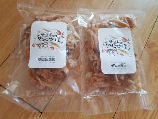 맛있는 통영 최고의 술안주 주전부리 아귀채 200g+200g — 4.33점을 준 리뷰어가 2018년 8월 올린 사용 사진