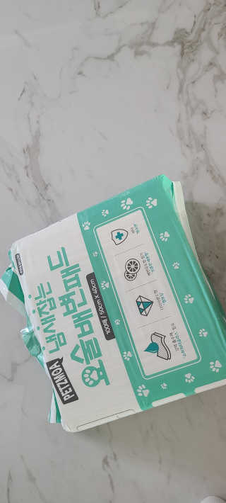 페츠모아 냄새잡는 요술배변패드 — 5점을 준 리뷰어가 2020년 3월 올린 사용 사진