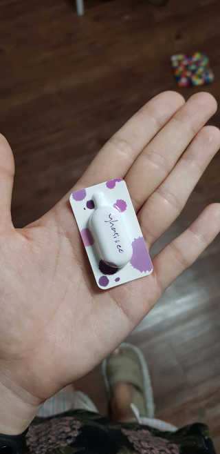 야시엔코 앰플수면팩 퍼플 — 5점을 준 리뷰어가 2018년 7월 올린 사용 사진