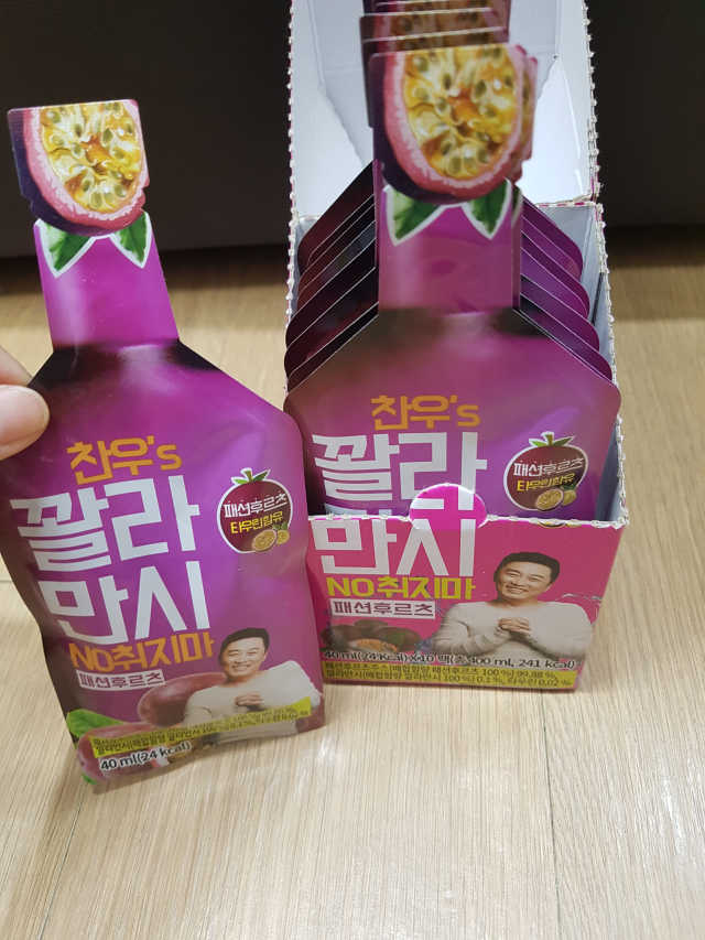 [찬우s]꽐라만시 패션후르츠 리뷰 사진