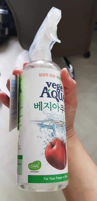 베지아쿠아 475ml + 리필 1000ml 1Set — 5점을 준 리뷰어가 2019년 8월 올린 사용 사진