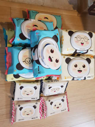 달곰이 물티슈 — 4점을 준 리뷰어가 2018년 8월 올린 사용 사진