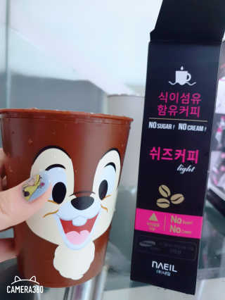 쉬즈커피 라이트 — 5점을 준 리뷰어가 2019년 4월 올린 사용 사진