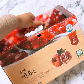 [하이헬스] 정말 진하고 맛있는 유기농 석류즙 30포 — 5점을 준 리뷰어가 2019년 11월 올린 사용 사진