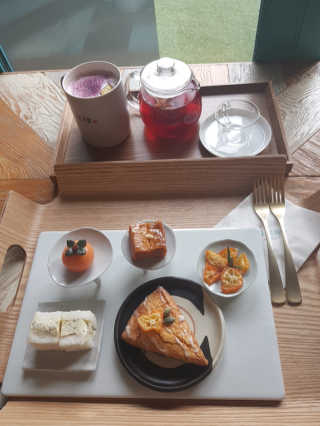 [맛을그리다 by 예빈당] 코리안디저트 세트 + 음료2잔 — 5점을 준 리뷰어가 2019년 11월 올린 사용 사진