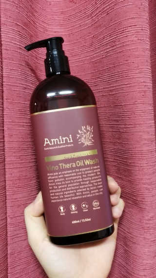 아미니 비노테라 오일워시 400ml 대용량 — 4점을 준 리뷰어가 2019년 9월 올린 사용 사진